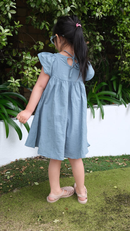 Summer Blue Teal dress