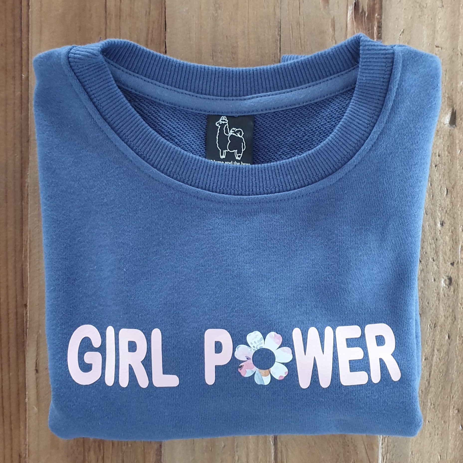 girl power crew jumper